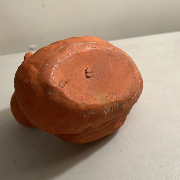 Vintage Duck Red Clay Ceramic Planter 8x5x8 Inch Thomas Ceramics - Picture 6 of 6